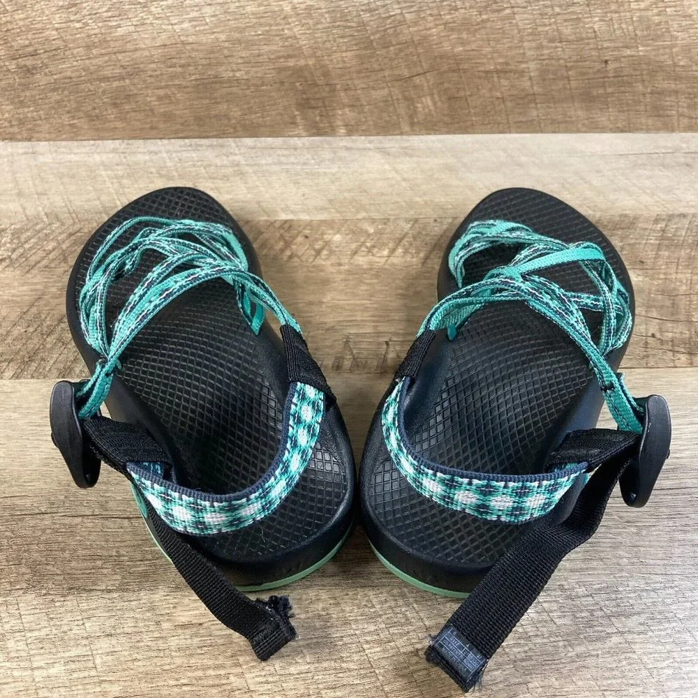 Chaco ZX/3 Classic Sandals Womens Sz 6 Light Teal Green Blue Water Hiking Shoes - Picture 4 of 8
